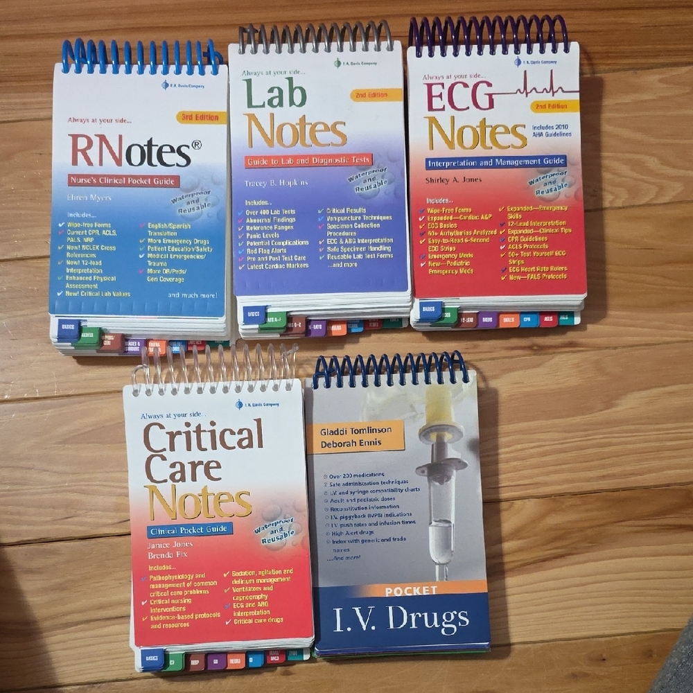 Set of Medical Pocket Guides
